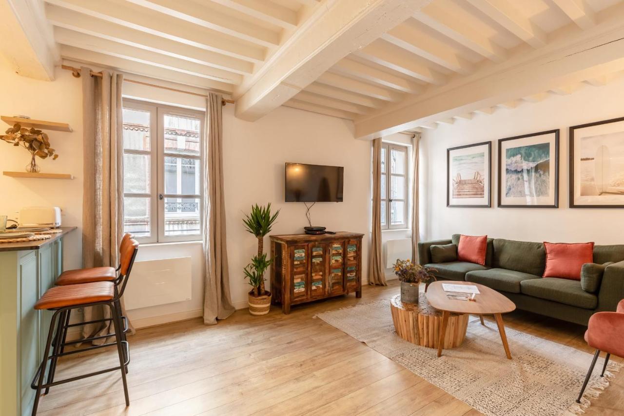 La Vague - Breath Of Freshness In Center Of Honfleur - Free Parking 550M Apartment Exterior photo